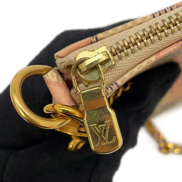 Louis Vuitton Pouch Damier Azur/Tahiti Mini Pochette Accessoires N60051 LOUIS... - Picture 11 of 13